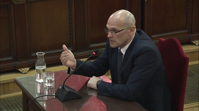Raül Romeva copia la estrategia de Junqueras: 