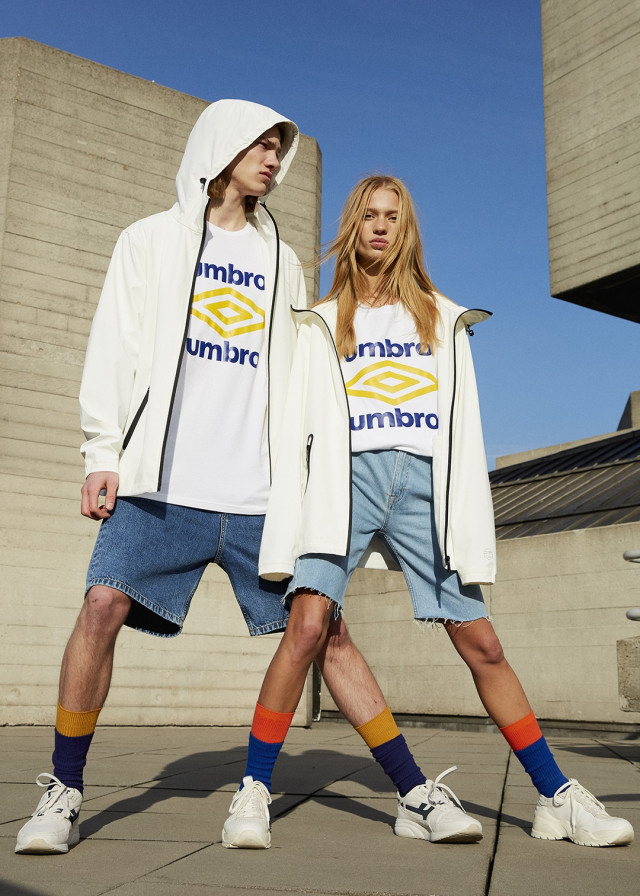 Pull&Bear (Inditex)  e alía con la icónica Umbro