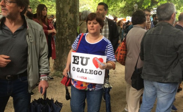 Convocada manifestación en defensa del gallego en la administración