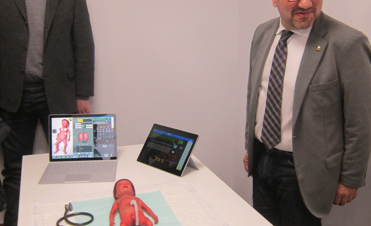 Este es Paul, el bebé neonato simulado creado en Galicia y que es el 