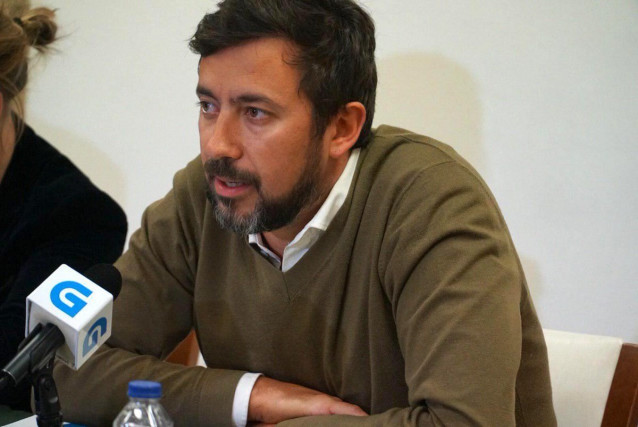 Antón Gómez-Reino, líder de Podemos Galicia y diputado de En Marea