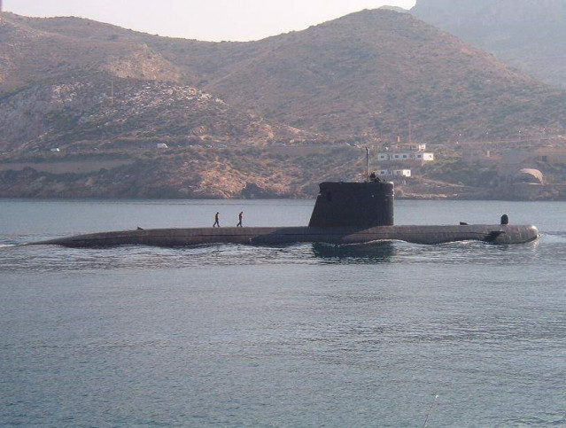 El submarino 'Mistral' hará escala el miércoles en la Escuela Naval de Marín (Po