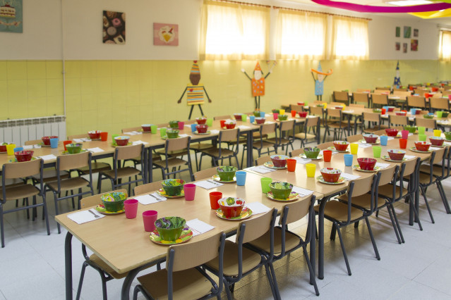 Colegio, escuela, primaria, infantil, niño, niña, niños, comedor escolar