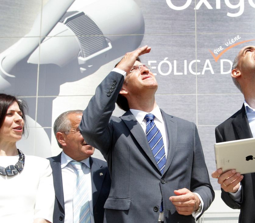 Feijoo visita norvento villalba