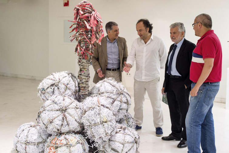 Radu trae ao Centro Cultural “Marcos Valcárcel” de Ourense, unha obra impactante e innovadora