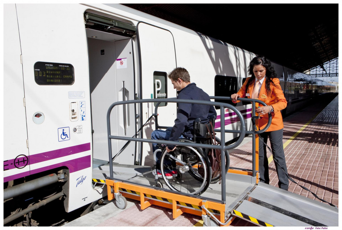 El servicio de Renfe a discapacitados realizó más de 41.200 asistencias en Galic
