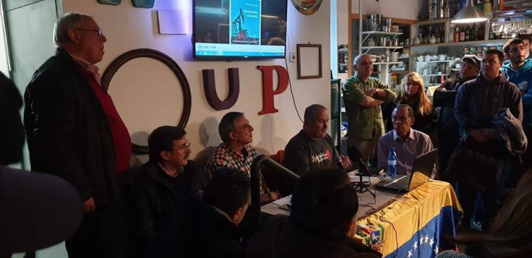 (Vídeo) La pelea en un acto sobre Venezuela podría repetirse, advierte grupo de emigrantes