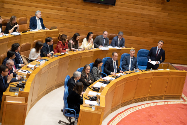 Pleno.- Feijóo ve la huelga de Atención Primaria una 