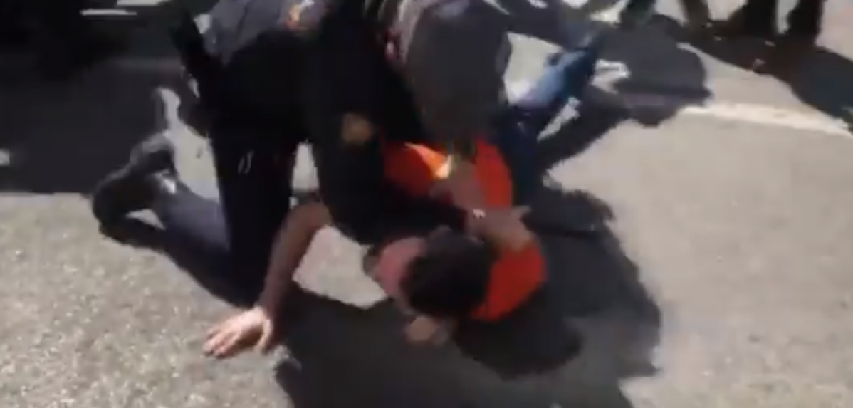 Policia detencion alcoa madrid congreso tvg
