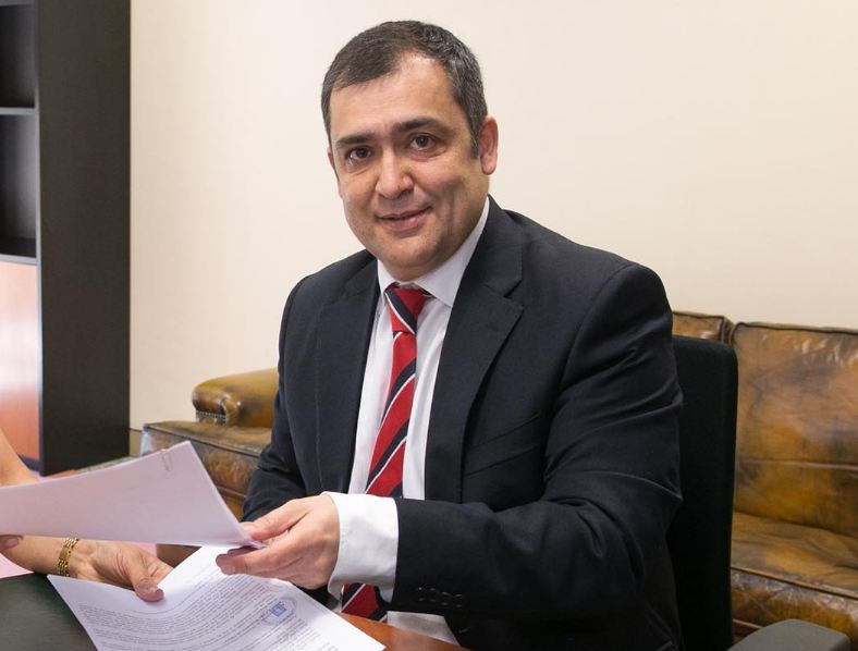 Jose luis suarez alcalde de monterrei ourense en una imagen de la xunta