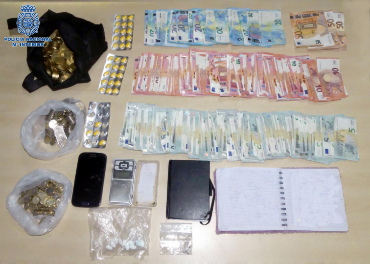 Una pareja vendía droga en un monopatín eléctrico