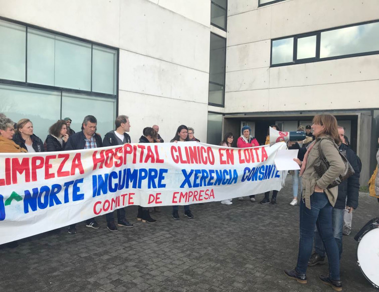 Suspenden la huelga de limpieza de los hospitales a la espera de un posible pago