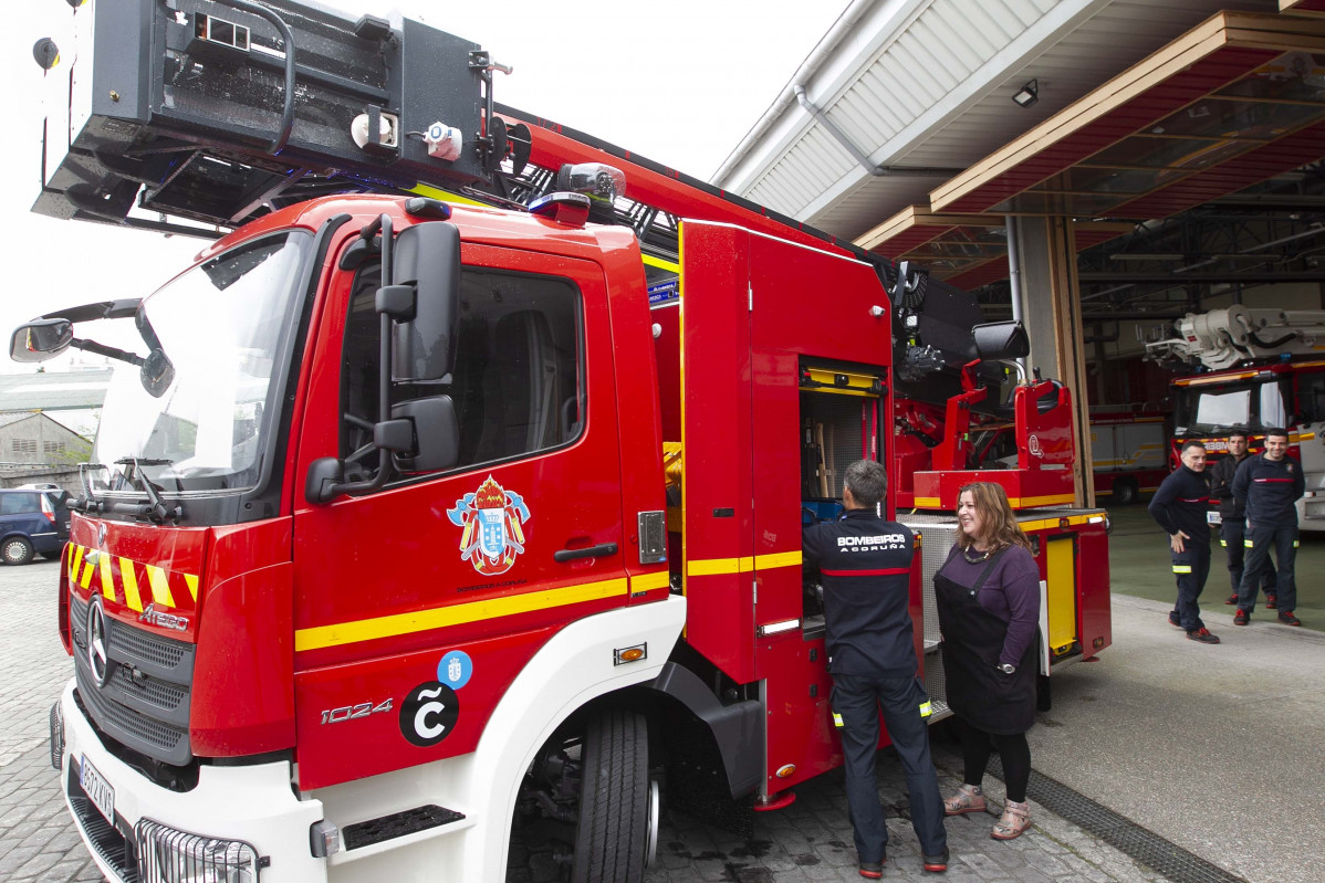 El servicio de bomberos de A Coruña incorpora un sistema de comunicaciones digit