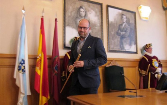 Martiño Noriega foi investido alcalde de Santiago