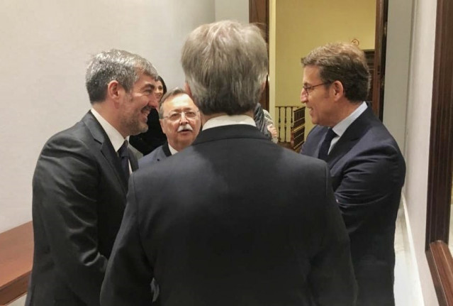 Clavijo, con presidentes autonómicos