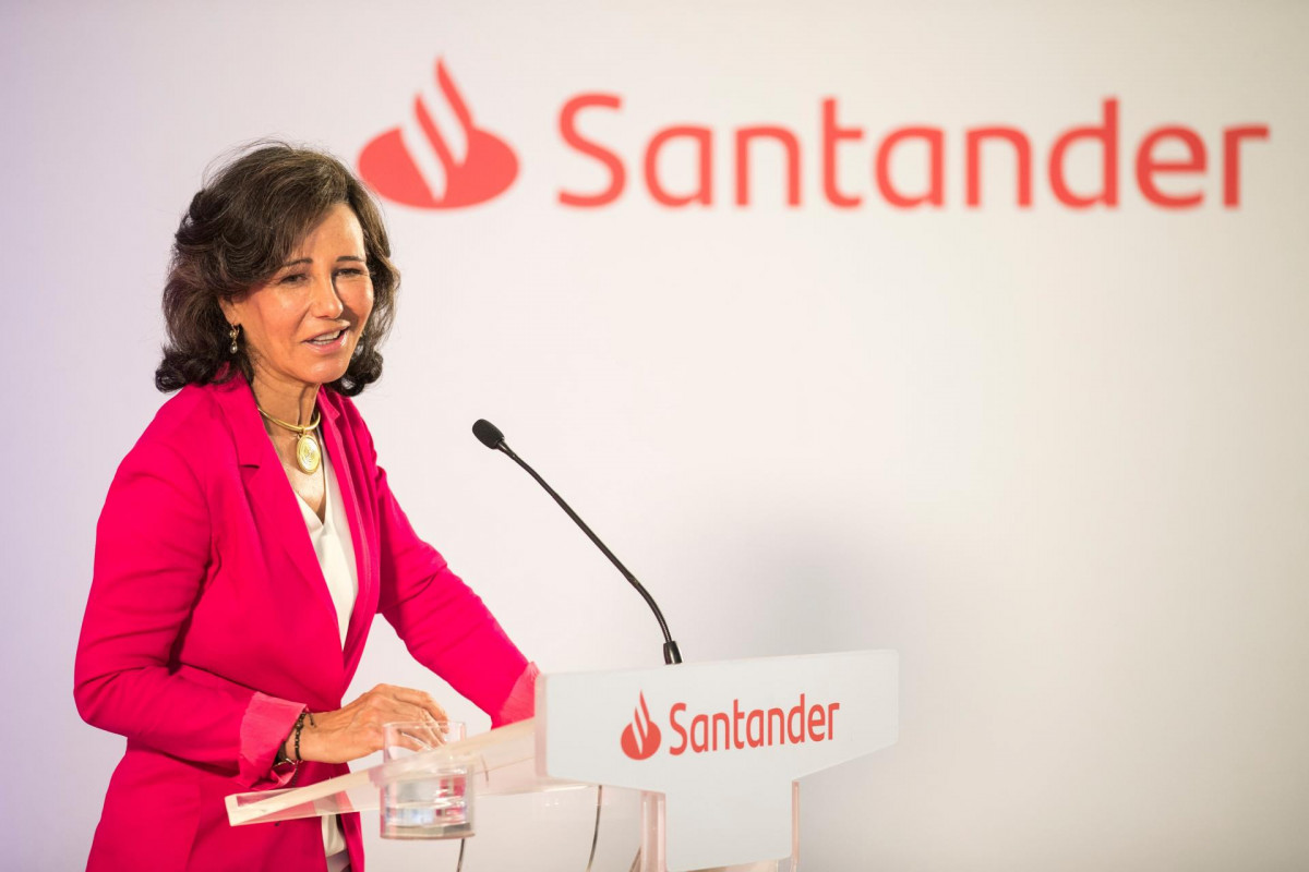 La presidenta del Banco Santander, Ana Botín