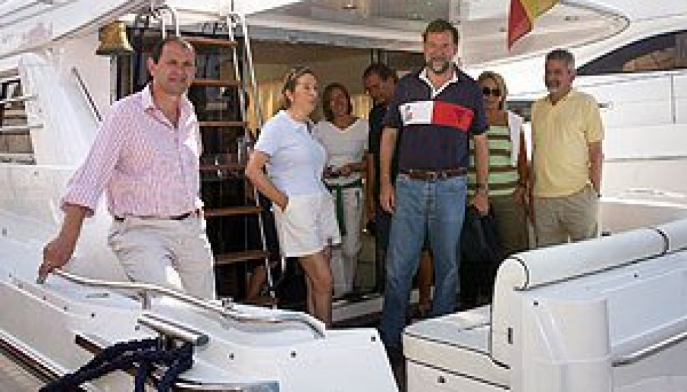 Miramontes rajoy louzán sanxenxo yate imagen de burbuja info