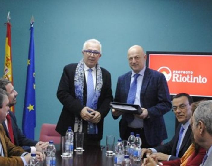 Lavandeira apertura riotinto