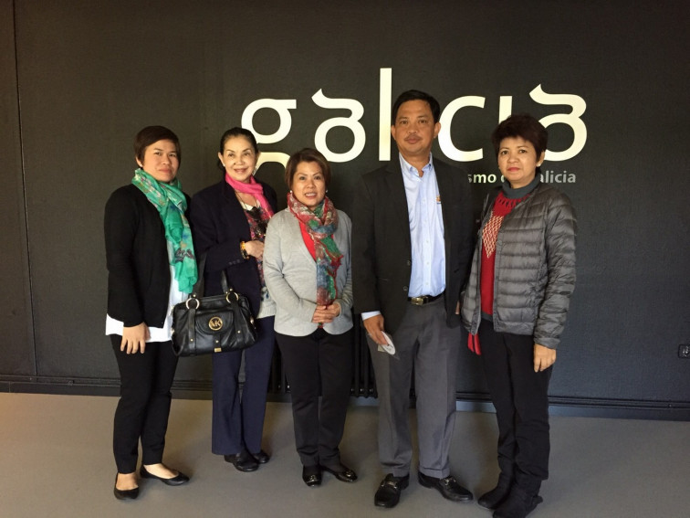 Unha delegación do Goberno filipino visita Galicia, para coñecer a sua experiencia turistica