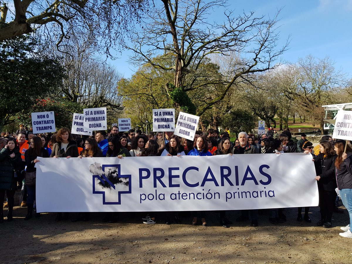 Precarias pola antencion primaria sergas