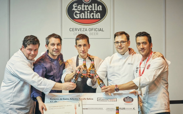 Diego Bello del Hotel Attica 21 de A Coruña, ganador del primer Certamen Estrell