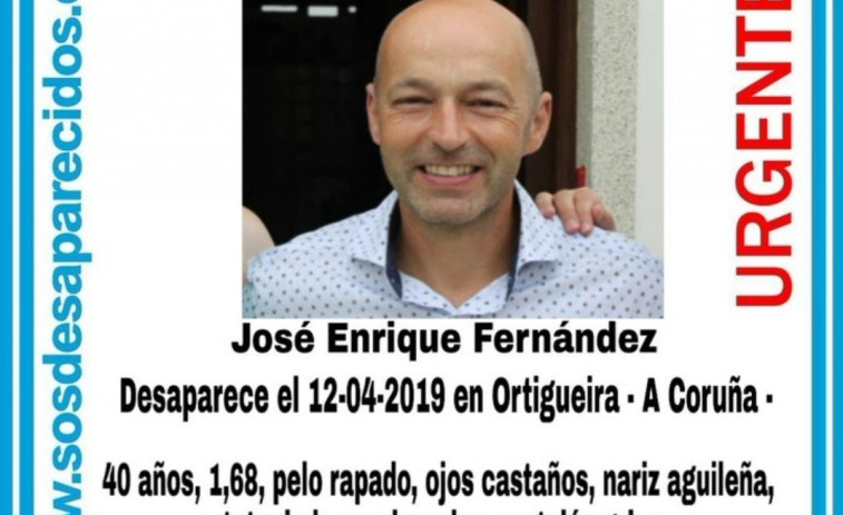Desaparecido vecino de Ortigueira de 40 años