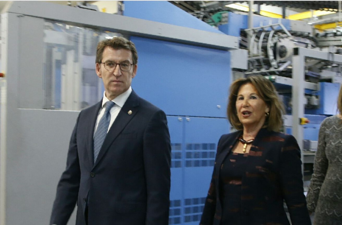 Feijoo visita rotativa el progreso