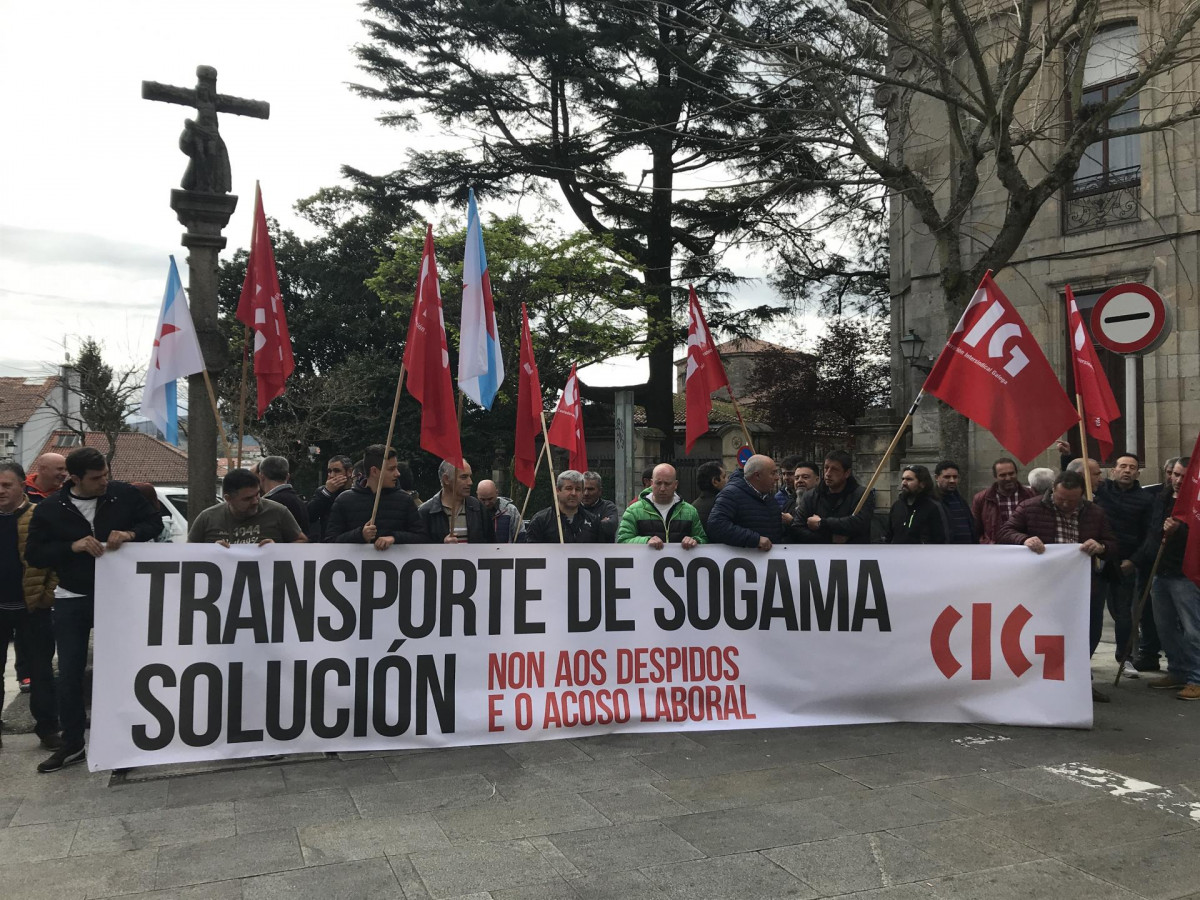 AMP.- Transportes Pacholo prevé renunciar a la subcontrata de Sogama ante la huelga de conductores