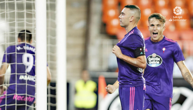 Los capitanes del Celta entre algodones