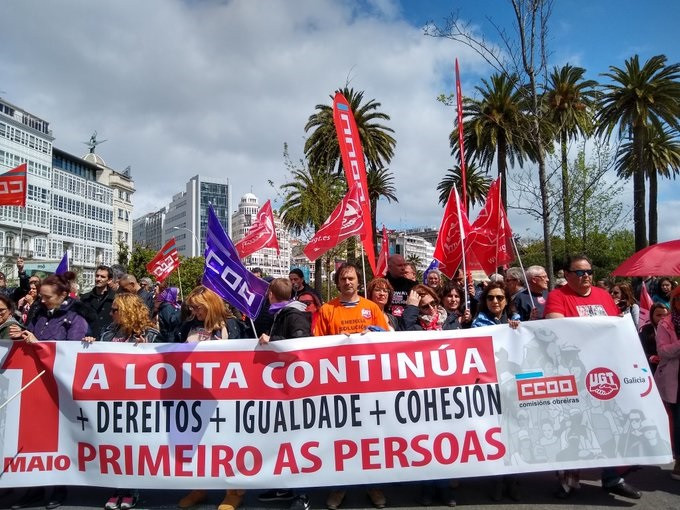 1 De Mayo.-AM.-Miles De Personas Reclaman Un 