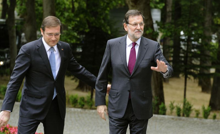 Rajoy y Passos Coelho prepararán la eurocumbre sobre Grecia en su reunión en Baiona (Pontevedra)