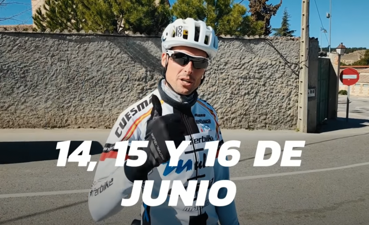 ​(VÍDEO) En bici de Madrid a Compostela por el cáncer infantil