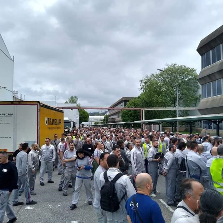 Trabajadores de PSA Citroën en Vigo van a la huelga para demandar una mejora de sus condiciones laborales