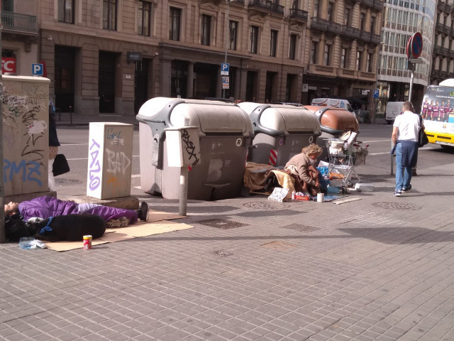 ​Barcelona poco social y sucia