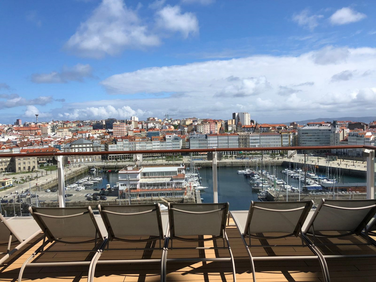 TURISMO.- El crucero Celebrity Edge llega a A Coruña en su primera ruta europea con 4.000 pasajeros a bordo