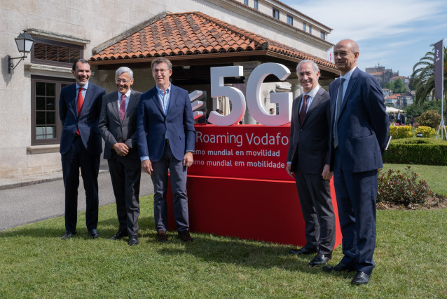 Tui y Valença estrenan la primera conexión 5G transfronteriza y Galicia aspira a aplicarla en la lucha contra incendios