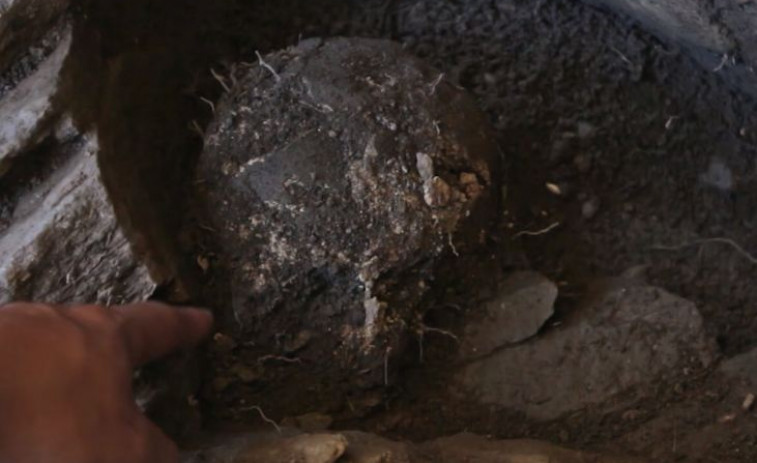 Posible descubrimiento histórico de restos humanos en Galicia (vídeo)