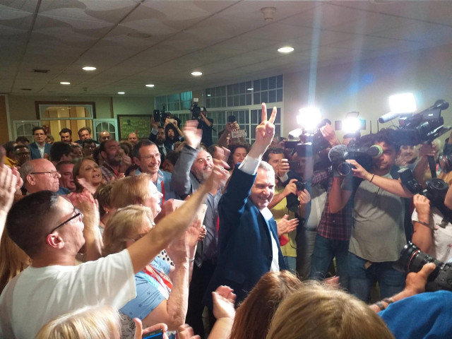 26M.-M.- Abel Caballero Celebra La Victoria 