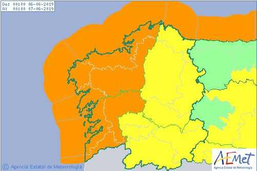 Alerta meteorológica en toda Galicia por una ciclogénesis explosiva inusual en estas fechas
