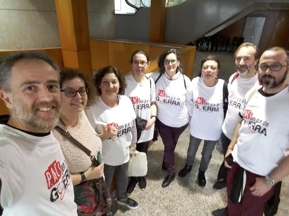 Pacs en pie de guerra foto grupo