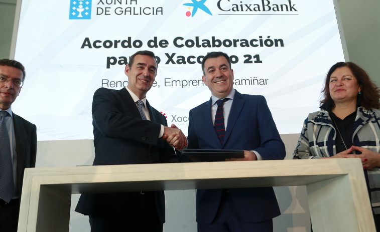 CaixaBank empieza a preparar el Xacobeo 2021 con una línea de financiación de 1.000 millones