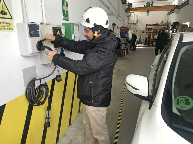 Economía/Empresas.- Endesa instala en Galicia los primeros puntos de recarga en parques eólicos de España