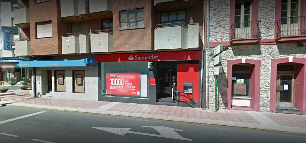 Fachada santander O Barco Valdeorras
