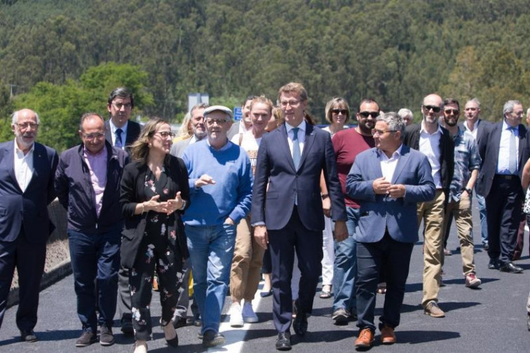 Ya se puede ir en autovía entre Meira y Cangas do Morrazo