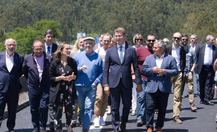 Ya se puede ir en autovía entre Meira y Cangas do Morrazo