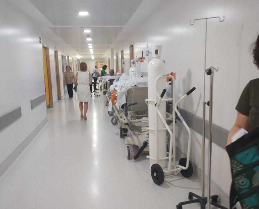 Colapso en el chuac coruña