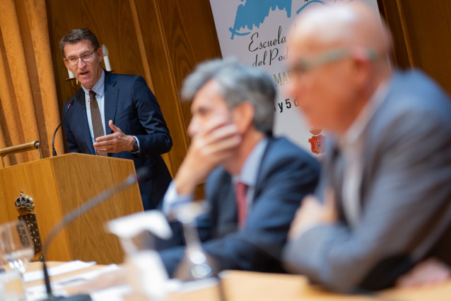 El presidente de la Xunta, Alberto Núñez Feijóo.