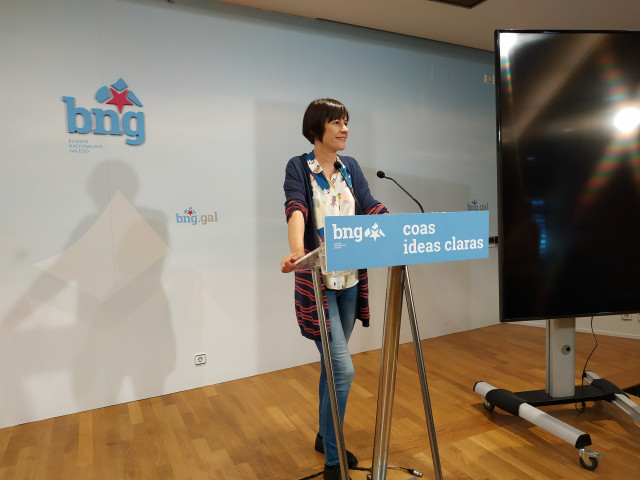 La portavoz nacional del BNG, Ana Pontón.