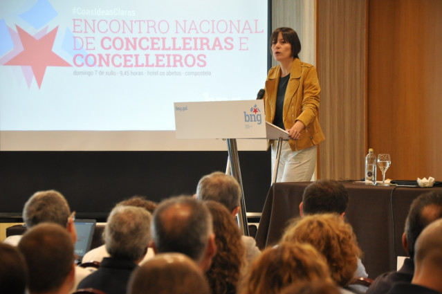 La portavoz nacional del BNG, Ana Pontón.
