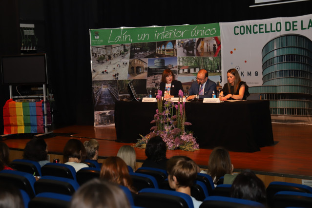 La secretaria xeral de Igualdade, Susana López Abella, en la inauguración de un curso en Lalín.